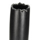 Βάζο ArteLibre Μαύρο Κεραμικό 11.5x11x49.8cm