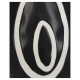 Βάζο ArteLibre Μαύρο Δολομίτης 11.6x10x14.3cm