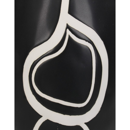 Βάζο ArteLibre Μαύρο Δολομίτης 19.3x15.3x19.5cm