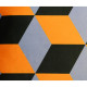 Μαξιλάρι ArteLibre Γεωμετρικά Σχήματα Πολύχρωμο Βελούδο 60x60cm