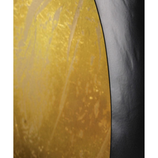 Κηροπήγιο ArteLibre Μαύρο Μέταλλο 22x10x30cm
