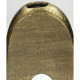 Βάζο ArteLibre Χρυσό Αλουμίνιο 22x6.5x35cm