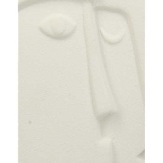 Βάζο ArteLibre Πρόσωπο Λευκό Κεραμικό 13.5x8.5x15.3cm