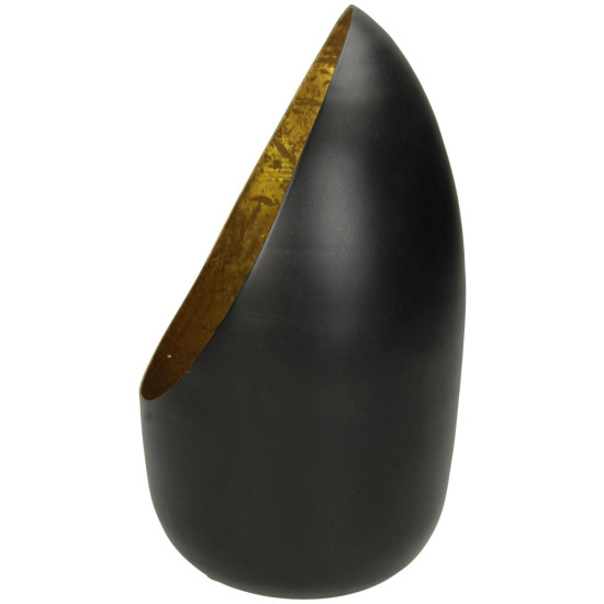 Κηροπήγιο ArteLibre Μαύρο Μέταλλο 11x11x14cm