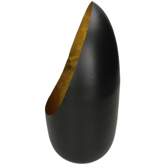 Κηροπήγιο ArteLibre Μαύρο Μέταλλο 17x17x27cm