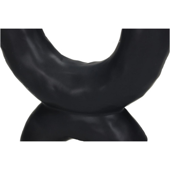 Κηροπήγιο ArteLibre Μαύρο Κεραμικό 16.5x5.5x21.5cm