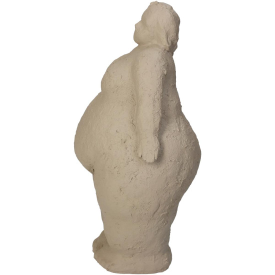 Διακοσμητικό ArteLibre Μεγάλη Γυναίκα Μπεζ Polyresin 17x12x25.5cm