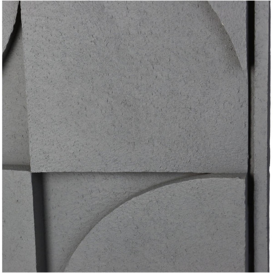 Διακοσμητικό Τοίχου ArteLibre Γκρι Polyresin 29.5x3.5x39.5cm