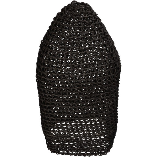 Καπέλο Φωτιστικού ArteLibre Μαύρο Χαρτί 30x30x65cm