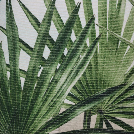Μαξιλάρι ArteLibre Φύλλα Φοίνικα Πράσινο Βαμβακερό 45x45cm