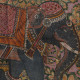Χαλί ArteLibre Ελέφαντας Πολύχρωμο Βαμβακερό 120x120cm