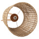 ΕΠΙΔΑΠΕΔΙΟ ΦΩΤΙΣΤΙΚΟ FB94351 RUBBERWOOD-RATTAN-PAPER ROPE ΣΕ ΦΥΣΙΚΟ Φ36x149,5Υεκ.