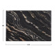 ΕΠΙΦΑΝΕΙΑ ΤΡΑΠΕΖΙΟΥ ΟΡΘΟΓΩΝΙΑ 5787 WERZALIT 120X80εκ. BLACK GOLD MARBLE FB95630.15