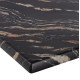 ΕΠΙΦΑΝΕΙΑ ΤΡΑΠΕΖΙΟΥ ΟΡΘΟΓΩΝΙΑ 5787 WERZALIT 120X80εκ. BLACK GOLD MARBLE FB95630.15