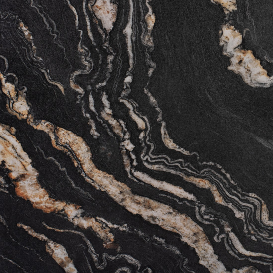 ΕΠΙΦΑΝΕΙΑ ΤΡΑΠΕΖΙΟΥ ΟΡΘΟΓΩΝΙΑ 5787 WERZALIT 120X80εκ. BLACK GOLD MARBLE FB95630.15