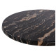 ΕΠΙΦΑΝΕΙΑ ΤΡΑΠΕΖΙΟΥ Φ60Χ2.5εκ. 5787 WERZALIT BLACK GOLD MARBLE FB95227.15