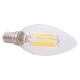 ΛΑΜΠΤΗΡΑΣ LED FILAMENT 4W E14 3000K ΔΙΑΦΑΝΟΣ DIMMABLE FB94048.01