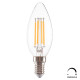 ΛΑΜΠΤΗΡΑΣ LED FILAMENT 4W E14 3000K ΔΙΑΦΑΝΟΣ DIMMABLE FB94048.01