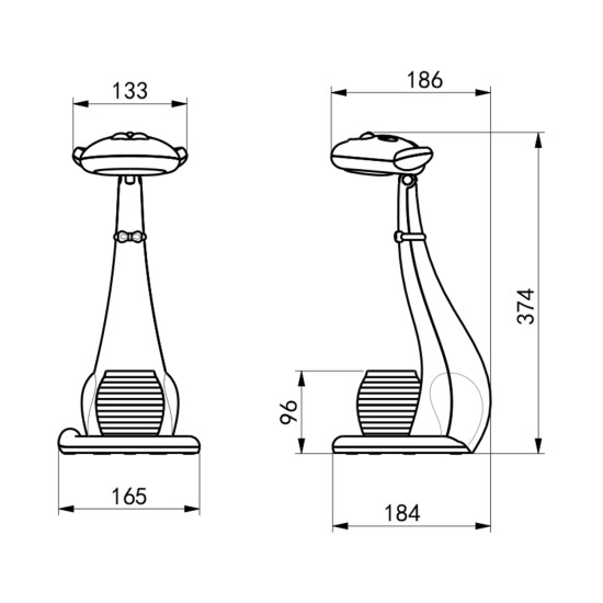 ΠΑΙΔΙΚΟ ΦΩΤΙΣΤΙΚΟ ΓΡΑΦΕΙΟΥ LED ΓΑΤΑ FB94457.01 ΛΕΥΚΟ ABS-ΜΕ ΜΟΛΥΒΟΘΗΚΗ