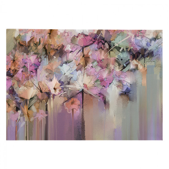 ΠΙΝΑΚΑΣ ΚΑΜΒΑΣ PASTEL FLOWERS FB97197.03 100X3X70 εκ.