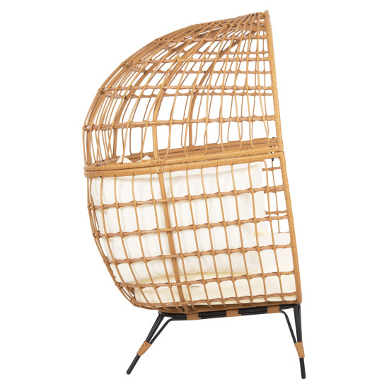 ΠΟΛΥΘΡΟΝΑ ΦΩΛΙΑ MIAMI 2 ΑΤΟΜΩΝ ΤΥΠΟΥ RATTAN FB95870.11 132.5x90x154Υεκ