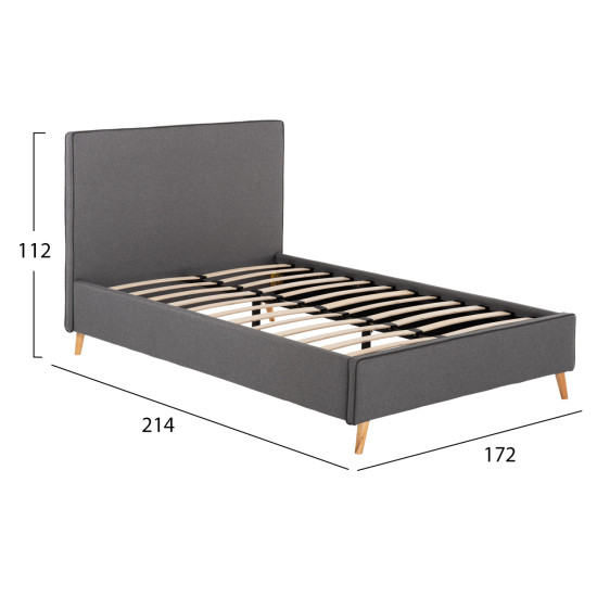 ΣΕΤ ΦΟΙΤΗΤΙΚΟ ΠΑΚΕΤΟ 5ΤΜΧ FB911906
HM662.01-- Bed with gray fabric.
External Dimensions: 172x214x112H cm.
Mattres