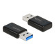 DELOCK ασύρματος USB αντάπτορας δικτύου 12550, 867Mbps, 2.4/5GHz, DFS