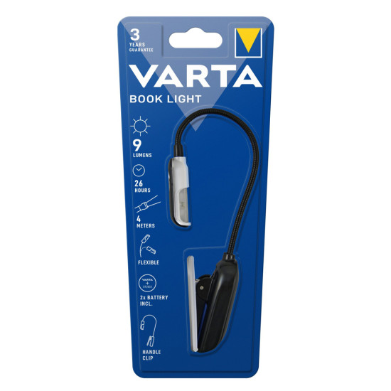 VARTA LED φακός διαβάσματος 16618, book light, 9lm