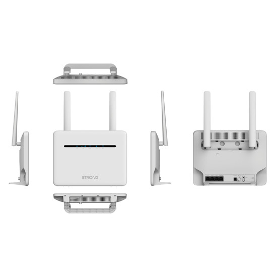 STRONG router 4G+ROUTER1200, 4G LTE 300Mbps, WiFi 1200Mbps, LAN 1000Mbps