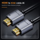 CABLETIME καλώδιο HDMI 2.0 CT-PHE2G, 4K/60Hz, 5m, μαύρο