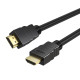 CABLETIME καλώδιο HDMI CT-HE19G με Ethernet, 4K/60Hz, 18 Gbps, 0.5m, μαύρο