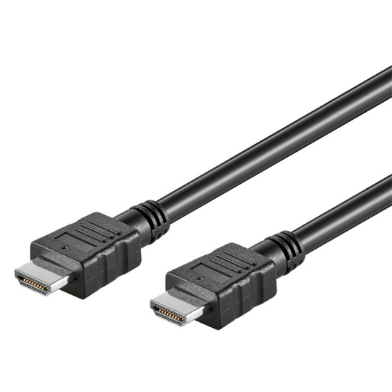 GOOBAY καλώδιο HDMI 58443 με Ethernet, 4K/30Hz, 10.2Gbps, 5m, μαύρο