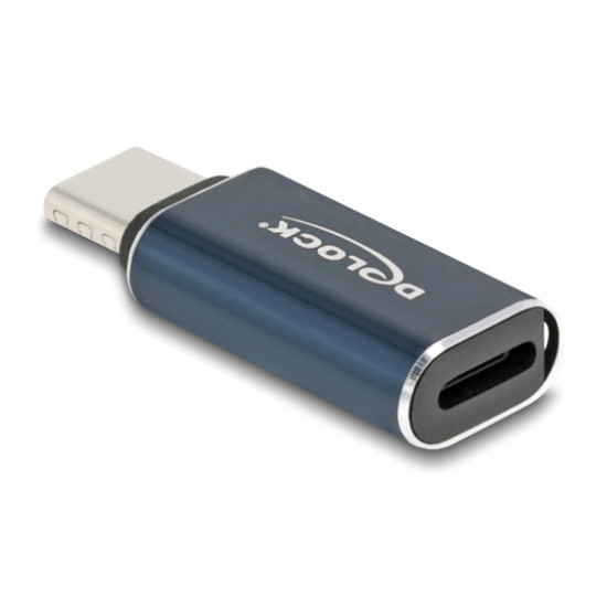 DELOCK αντάπτορας USB-C σε Lightning 60688, 35W, 480Mbps, ανθρακί