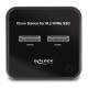 DELOCK docking station 64177, clone function, 2x M.2 NVMe 10 Gbps, μαύρο