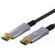 GOOBAY καλώδιο HDMI 2.1 65560 με Ethernet, 8K/60Hz, 48 Gbps, 30m, μαύρο