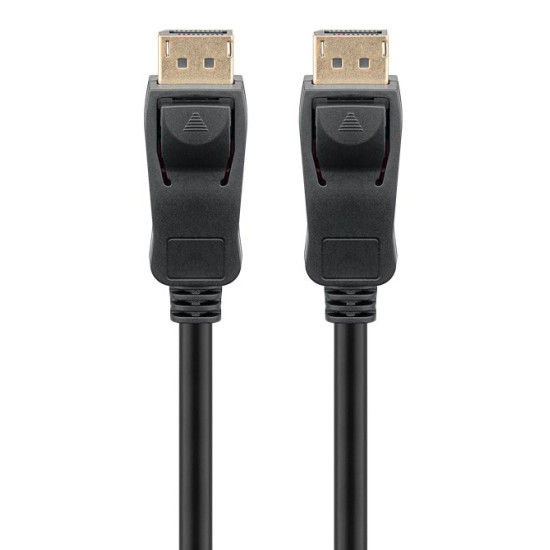 GOOBAY καλώδιο DisplayPort 65809 Certified, 8K/60Hz 32.4 Gbps, 2m, μαύρο