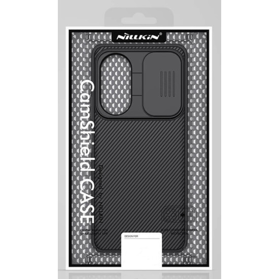 NILLKIN θήκη CamShield για Xiaomi Redmi Note 12 5G, μαύρη