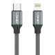 LDNIO καλώδιο Lightning σε USB-C LC441I, 30W PD, 1m, γκρι