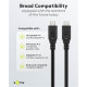 GOOBAY καλώδιο USB-C 74197, USB4, 100W, 20Gbps, 4K/60Hz, 2m, μαύρο