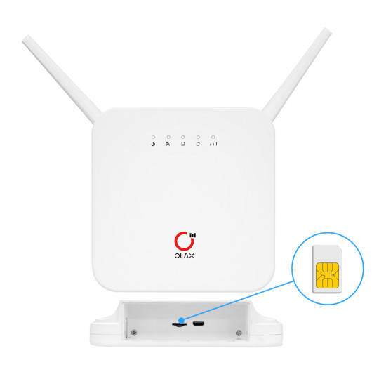 OLAX router AX6 Pro, 4G LTE, WiFi 300Mbps, 4000mAh