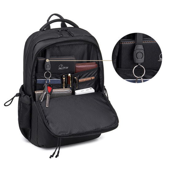 ARCTIC HUNTER τσάντα πλάτης B00534 με θήκη laptop 15.6", 21L, γκρι