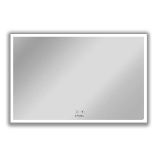 BRUNO καθρέφτης μπάνιου LED BRN-0099, ορθογώνιος, 24W, 60x80cm, IP67