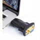 POWERTECH αντάπτορας USB 2.0 σε RS232 CAB-U152, PL2303TA, μαύρος