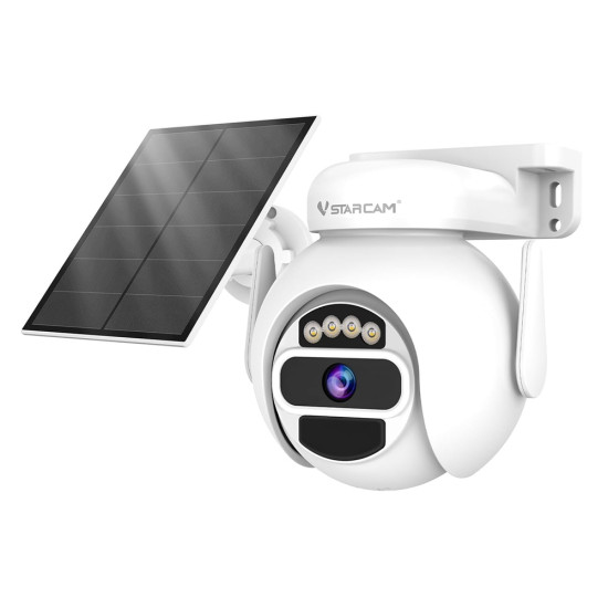 VSTARCAM smart ηλιακή κάμερα CB65, 3MP, WiFi, SD, PTZ, 6000mAh, IP66