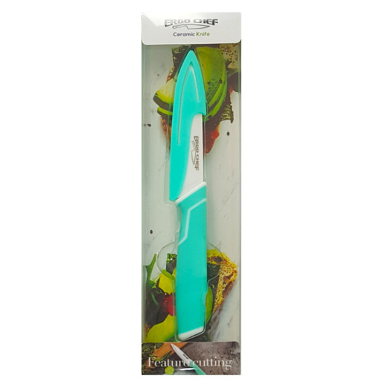 ERGO CHEF κεραμικό μαχαίρι κουζίνας CG201, 10cm, πράσινο