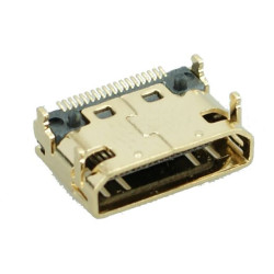 HDMI Connector Mini C TYPE1, Copper, Gold