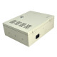 POWERTECH τροφοδοτικό CP1204-5A-B για CCTV, DC12V/5A, 4 κανάλια