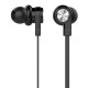 CELEBRAT earphones με μικρόφωνο D9, 3.5mm σύνδεση, Φ10mm, 1.2m, μαύρα