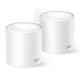 TP-LINK Home Mesh Wi-Fi System Deco X10, 1500Mbps AX1500, Ver. 1.0, 2τμχ