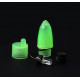 POWERTECH φωτεινά LED ψαρέματος FISH-0011, μπαταρία, 10 τεμάχια, πράσινο